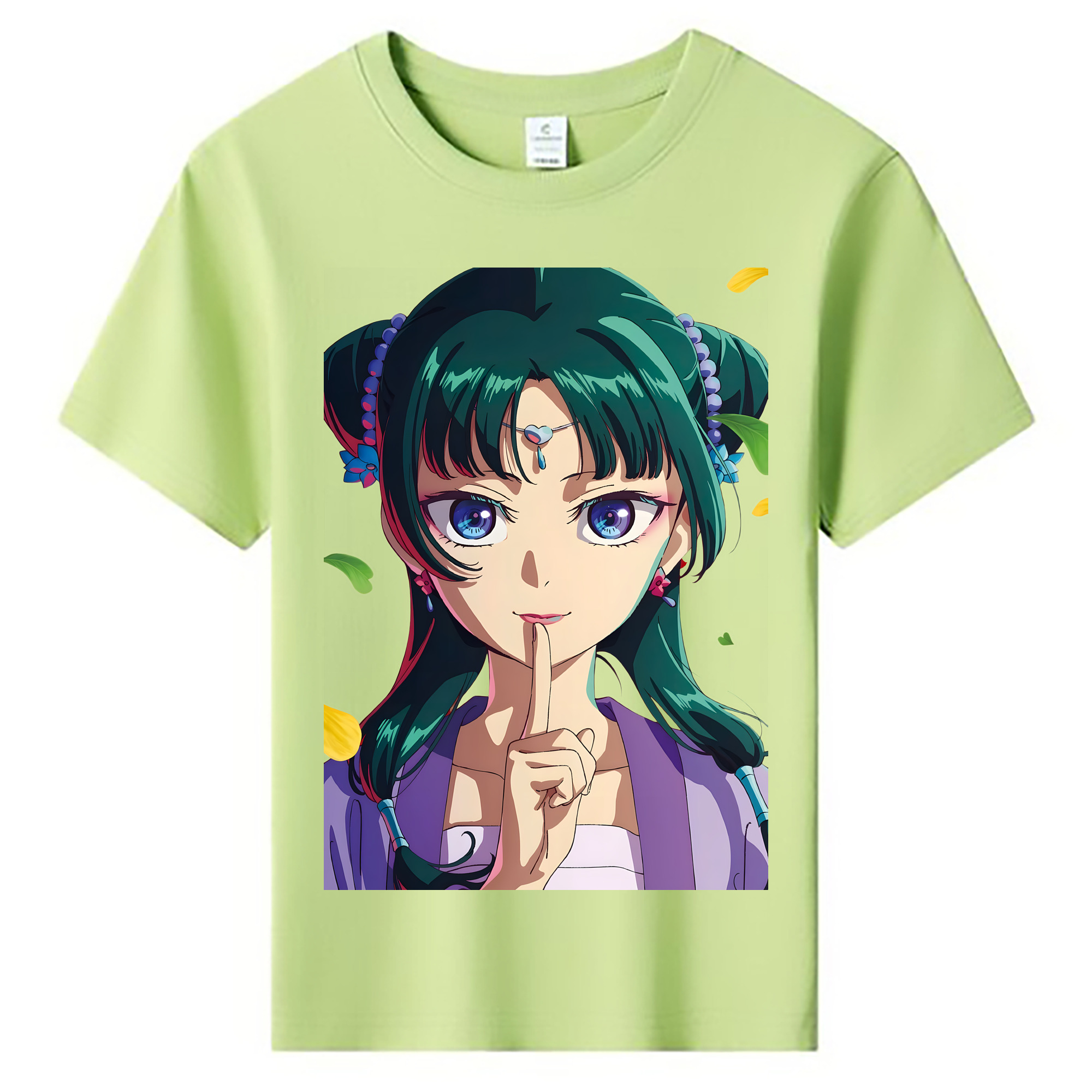 （画像用） 薬屋のひとりごと The Apothecary Diaries 綿100％キッズTシャツ（フロントプリント）